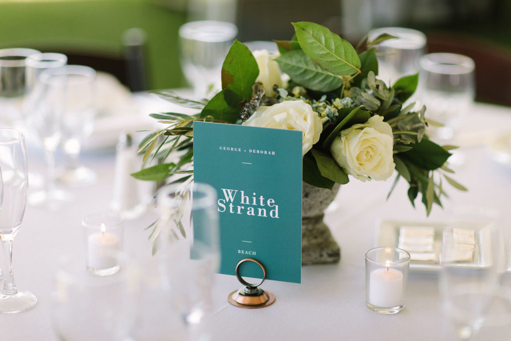 Table number named after Australian beach