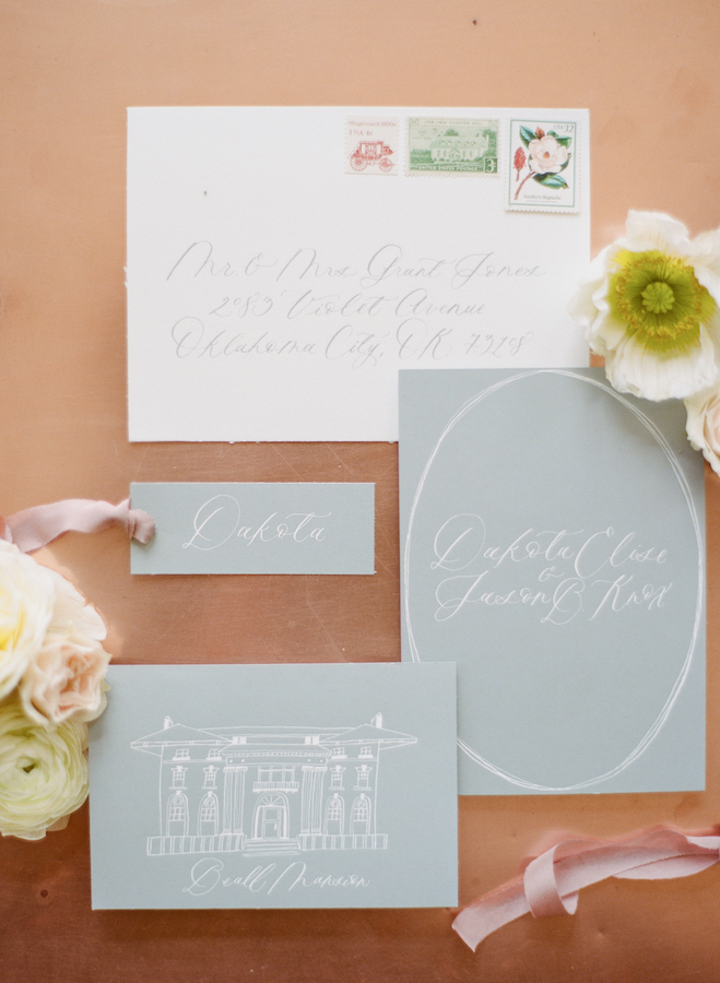 Wedding invitation suite