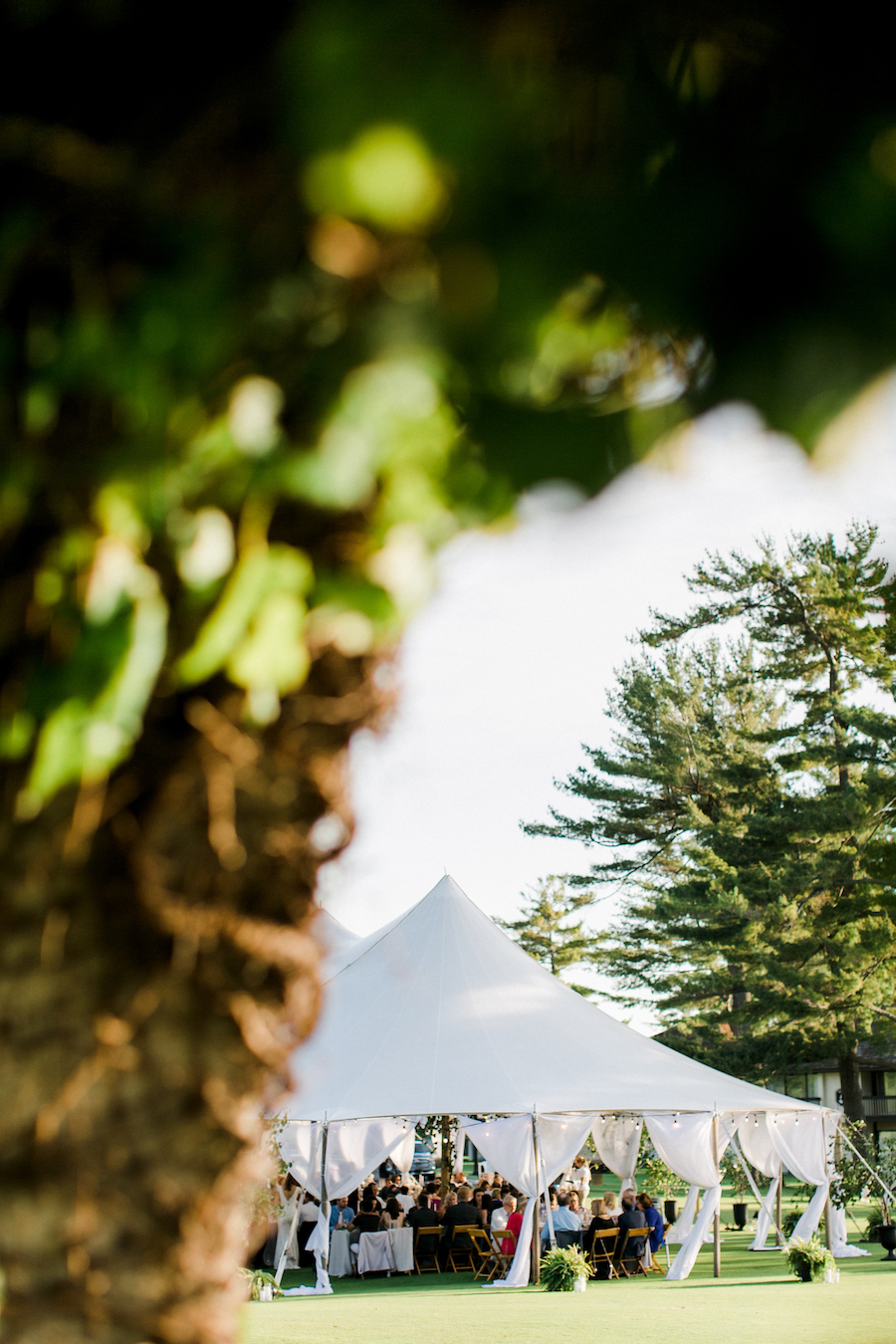 A garden inspired tented wedding