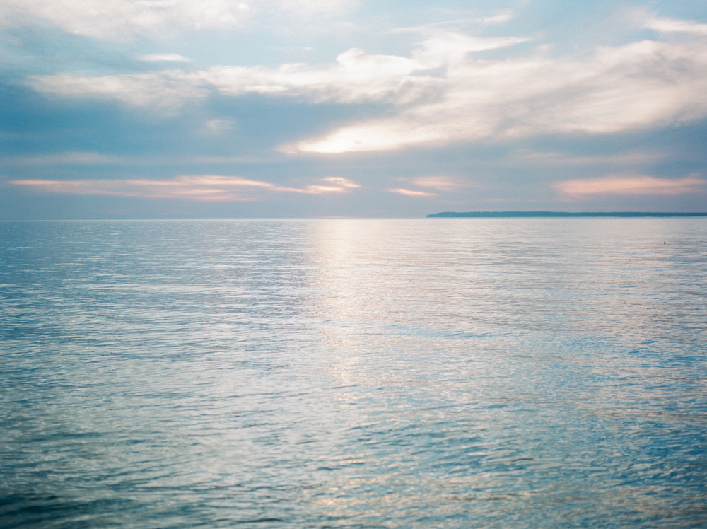 Sunset on Lake Michigan