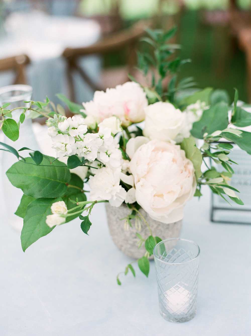 Peony floral arrangement