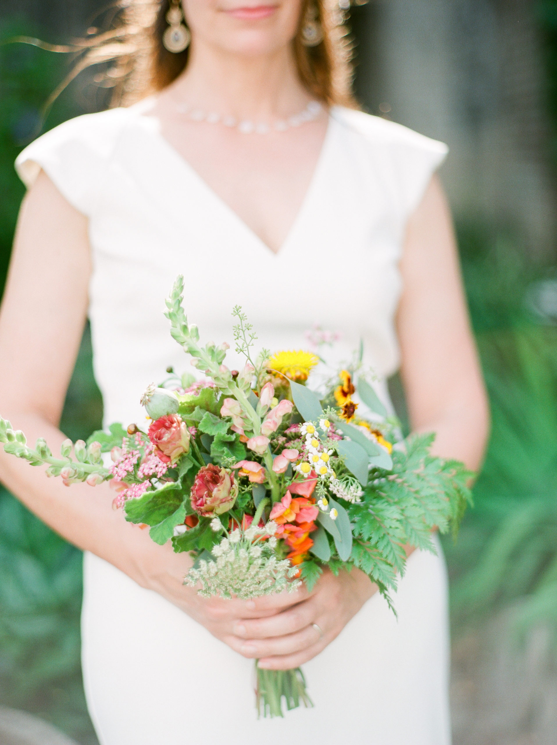 A wildflower bouquet