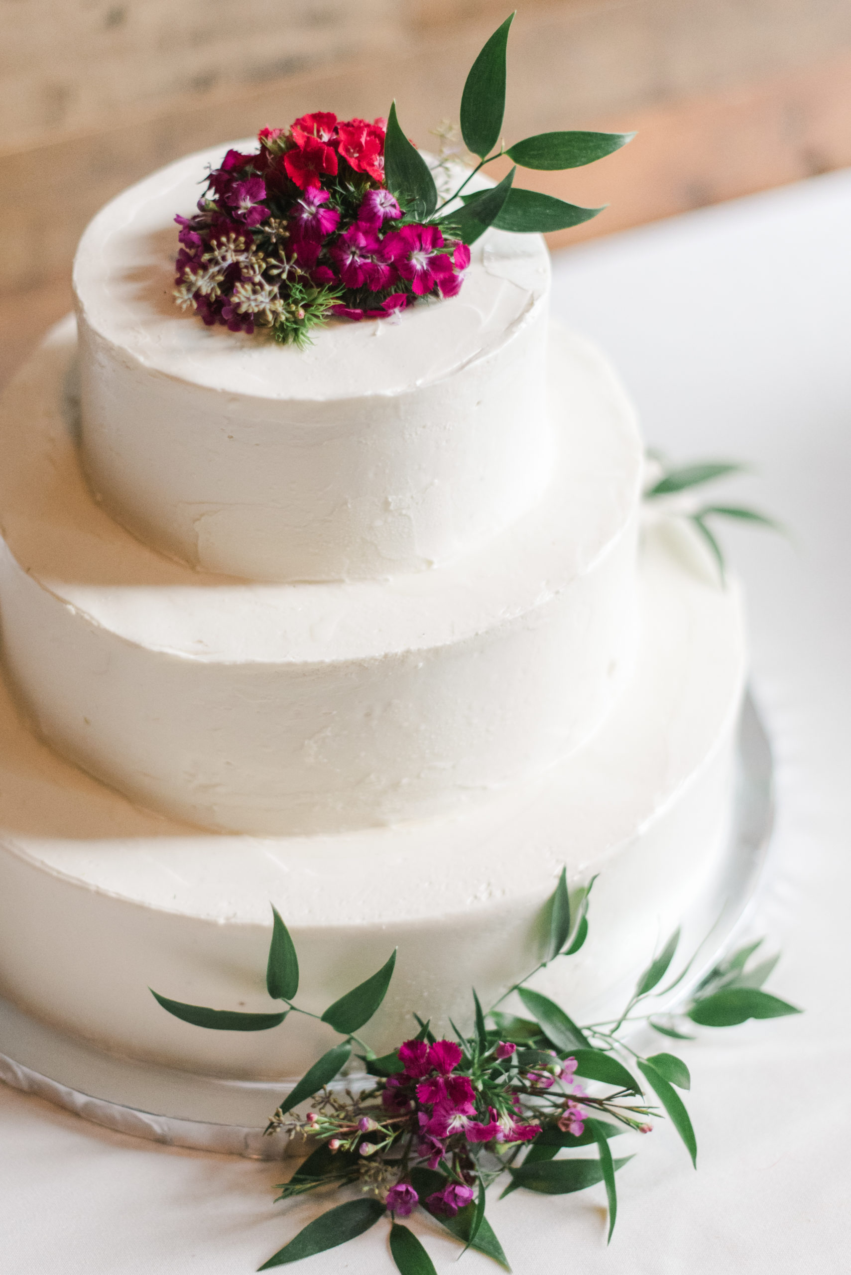 A wildflower cake