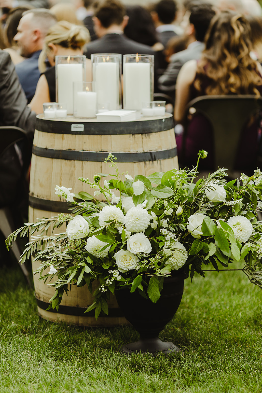 Ceremony floral arrangement