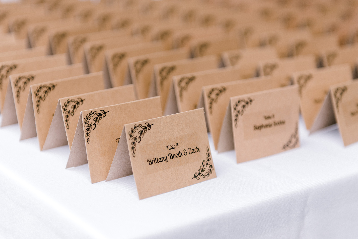 Guest name cards 