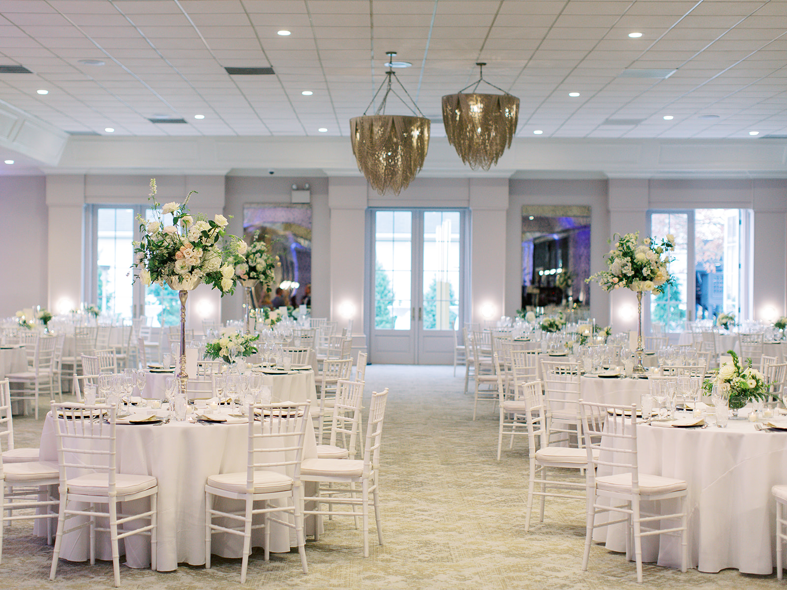 Ritz Charles wedding reception space