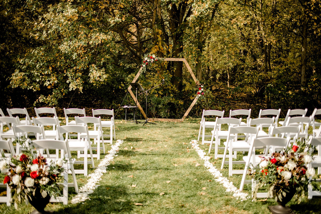 Jackson, MI wedding ceremony