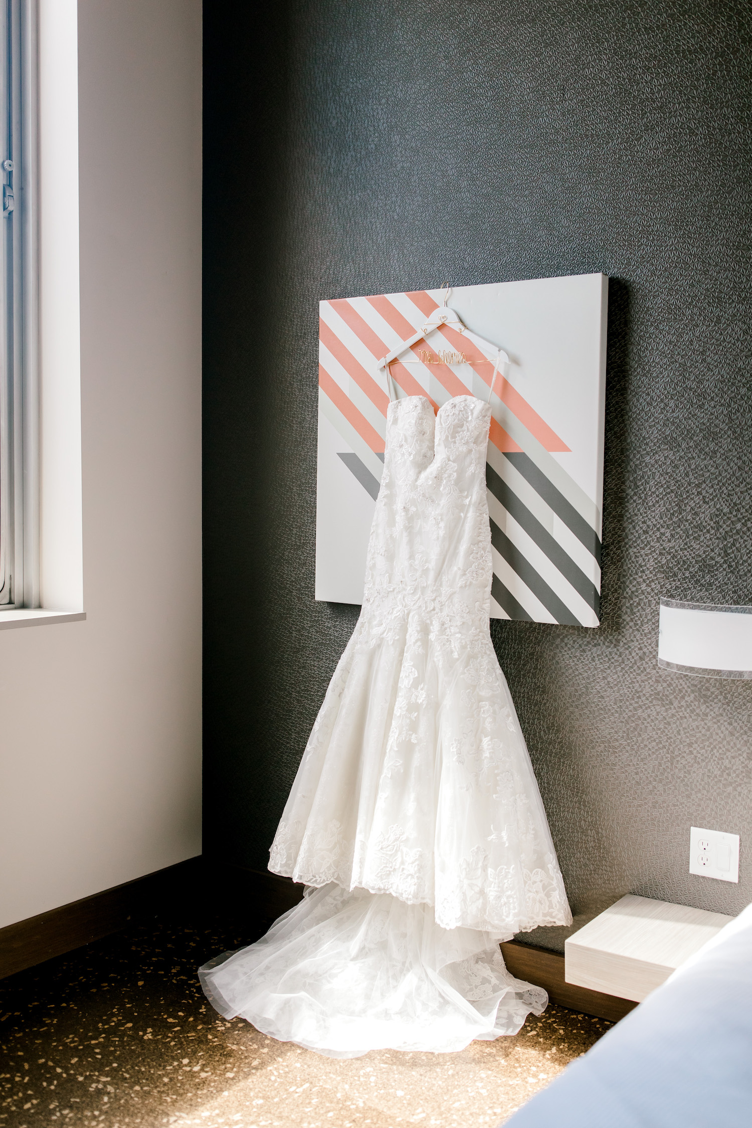 City Flats Hotel wedding bridal gown