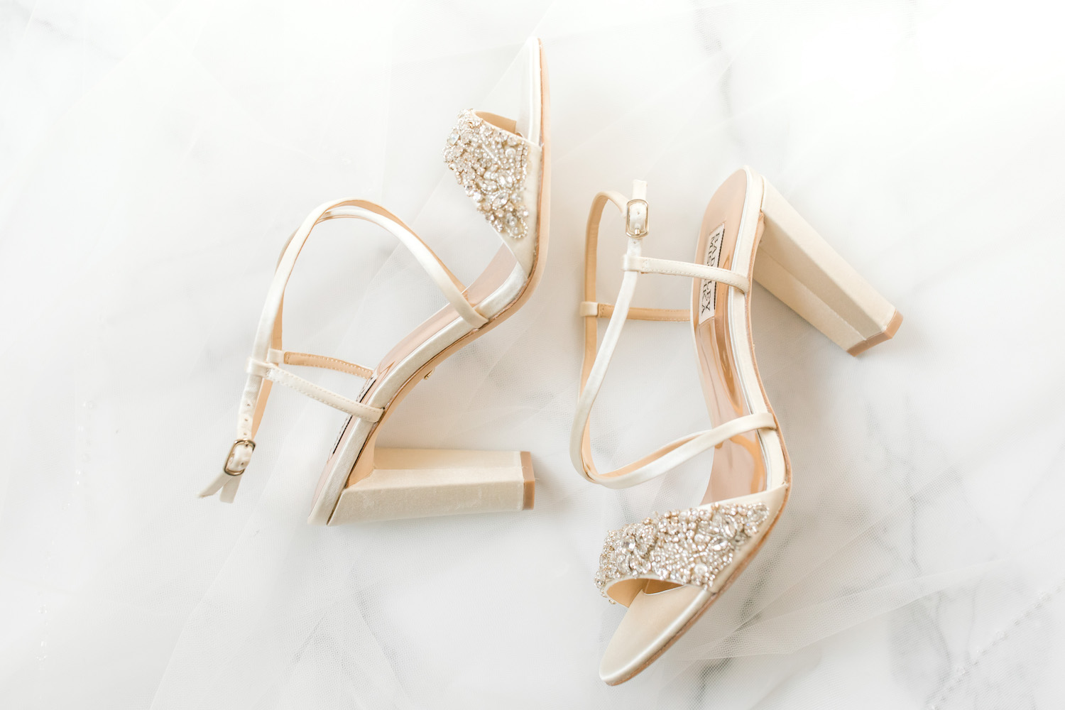Brides shoes for her City Flats Hotel wedding