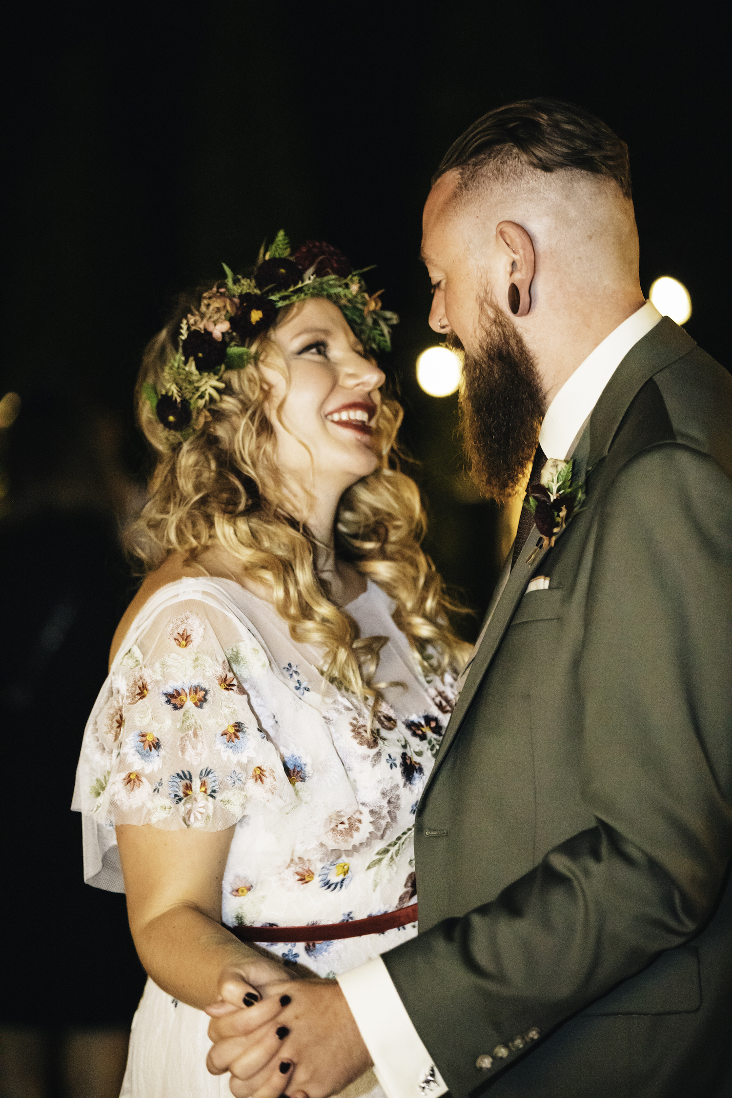 Bride and grooms first dance