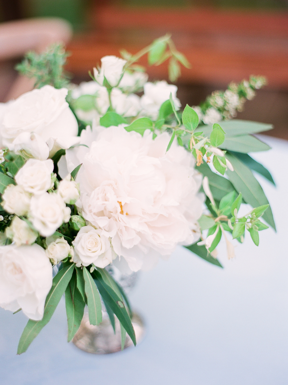 A wedding floral arrangement 