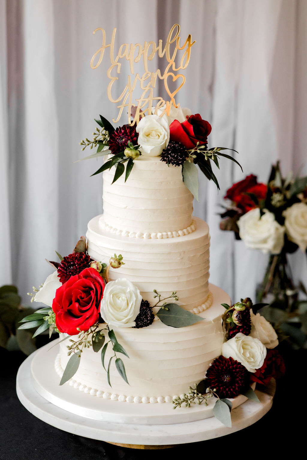 Jackson, MI wedding cake